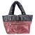 Borsa Tote Reversibile Chanel Coco Cocoon PM da Donna Nero Bianco Bordò - vista 3