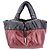Borsa Tote Reversibile Chanel Coco Cocoon PM da Donna Nero Bianco Bordò - vista 4