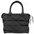Borsa a mano imbottita piccola da donna Prada Nero Bianco - vista 2