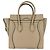 Céline Celine Luggage Micro Shopper Handbag Brown White - view 2