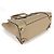 Céline Celine Luggage Micro Shopper Handbag Brown White - view 3