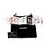 Chanel Clutch aus Lackleder Braun Schwarz Weiß Rot - Ansicht 10