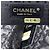 Chanel Clutch aus Lackleder Braun Schwarz Weiß Rot - Ansicht 6