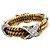 Anello da donna Tiffany & Co. Bianco Giallo