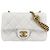 Borsa a tracolla Mini Flap da donna Chanel Bianco