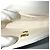 Borsa a tracolla Mini Flap da donna Chanel Bianco - vista 4
