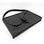 Borsa a tracolla Christian Dior Pillow Saddle Flap da uomo Nero - vista 3
