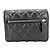 Timeless Borsa a tracolla Chanel Matelassé in pelle nera Nero - vista 2