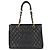 Sac cabas à chaîne Chanel GST Matelassé pour femme Noir