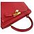 Hermès Borsa HERMES Kelly 28 in pelle Courchevel Rosso - vista 4