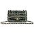 Borsa a tracolla in tweed e pelle Chanel Coco Mark con catena Multicolore