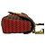 Borsa a tracolla Gucci GG Marmont in tweed e pelle con logo hardware Rosso - vista 6