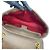 Borsa a tracolla Gucci GG Marmont in tweed e pelle con logo hardware Rosso - vista 9