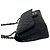 Borsa a tracolla CHANEL Double Flap Matelassé Coco Mark in pelle caviar Nero - vista 5