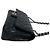 Borsa a tracolla CHANEL Double Flap Matelassé Coco Mark in pelle caviar Nero - vista 6