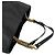Borsa Tote Gucci in pelle con logo GG e catena Nero - vista 4
