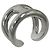 Hermès Hermes Osmos GM Ring aus Sterling Silber 925