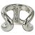 Hermès Hermes Osmos GM Ring aus Sterling Silber 925 - Ansicht 7