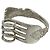Tiffany & Co Bracciale Rigido Tiffany Vintage Cutlery Argento - vista 4