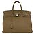 Hermès Borsa a mano Hermes Birkin 40 in pelle Togo Greige Etoupe Beige
