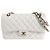 Timeless Chanel Matelassé 25 Shoulder Bag White