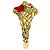 Gucci Lion Head Ring mit Feueropal - Ansicht 3