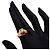 Gucci Lion Head Ring mit Feueropal - Ansicht 9