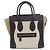 Céline Borsa a mano Celine Luggage Micro Nero Bianco Grigio