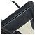 Céline Borsa a mano Celine Luggage Micro Nero Bianco Grigio - vista 10
