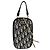 Borsa a tracolla Christian Dior Oblique 30 Montaigne Beige Blu navy