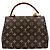 Borsa Louis Vuitton Monogram Cluny BB Marrone Rosa - vista 2