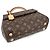 Borsa Louis Vuitton Monogram Cluny BB Marrone Rosa - vista 3