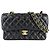 Sac à épaule Chanel Matelassé 23 Noir