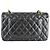 Sac à épaule Chanel Matelassé 23 Noir - vue 2