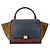 Céline Bolsa de mão Celine em couro cor vinho Bordeaux