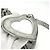 Borsa a tracolla Balenciaga Le Cagole XS Marrone Bianco - vista 11