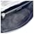 Borsa a tracolla Prada Triangle Logo Nero Bianco - vista 4