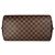 Borsa a mano Louis Vuitton Ribera MM da donna Marrone Bianco - vista 3