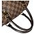 Borsa a mano Louis Vuitton Ribera MM da donna Marrone Bianco - vista 8