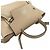 Céline Bolsa Celine em couro de bezerro grão Branco Bege Dourado - vista 8