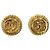 Orecchini Chanel stile vintage dorati D'oro