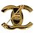 Spilla Chanel Coco Mark Oro D'oro - vista 2