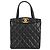Timeless Borsa Tote Matelassé da donna Chanel Nero