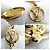 Collana con pendente Louis Vuitton Vivienne D'oro - vista 5
