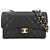 Borsa a tracolla Chanel Matelassé 23 Nero