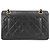 Borsa a tracolla Chanel Matelassé 23 Nero - vista 2