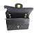 Borsa a tracolla Chanel Matelassé 23 Nero - vista 4