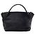 Borsa a mano 2-Way Prada 1BA111 con logo Triangle Nero - vista 2