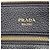 Borsa a mano 2-Way Prada 1BA111 con logo Triangle Nero - vista 6