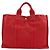 Hermès Borsa Tote Hermes Deauville Rosso